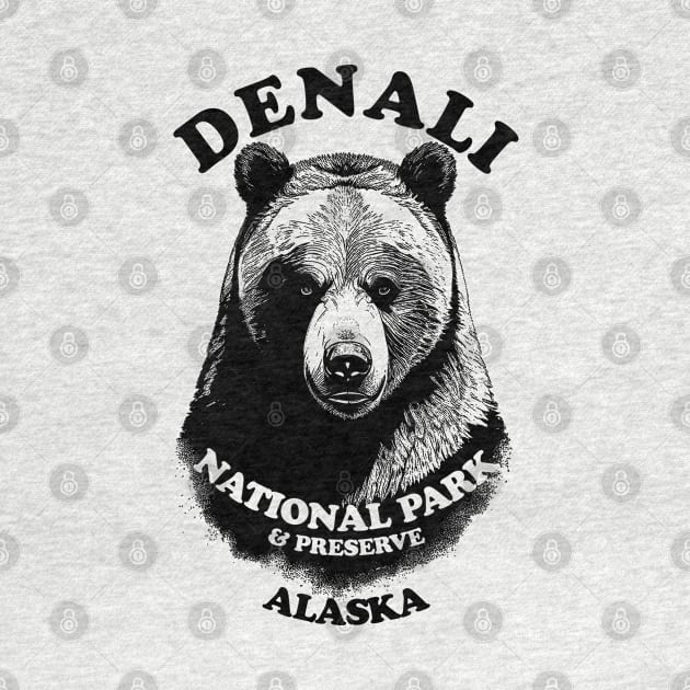 Denali National Park Home Of The Grizzly Bear by TMBTM